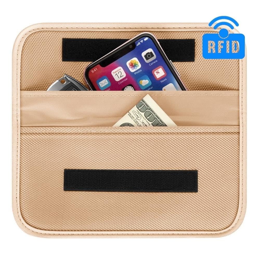 Amazon.co.jp: パッチケース 電波遮断ポーチ 電磁波カット RFID